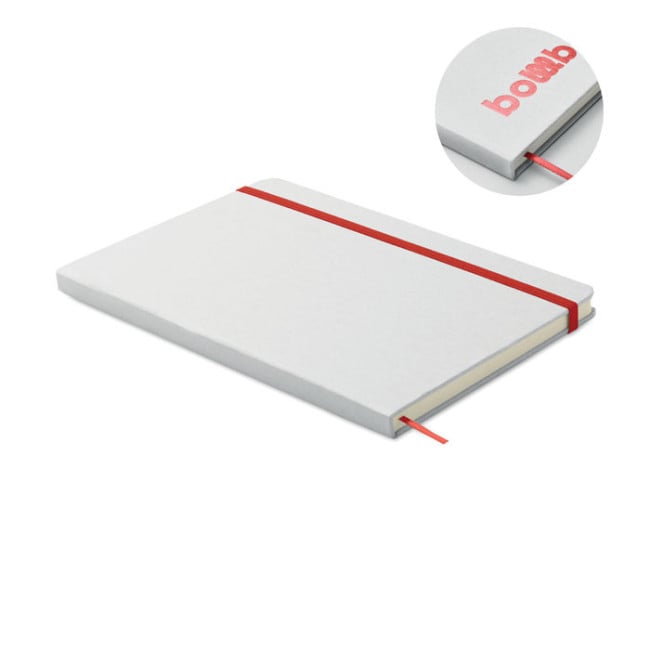 Carnet A5 à couleur révélée Route White 