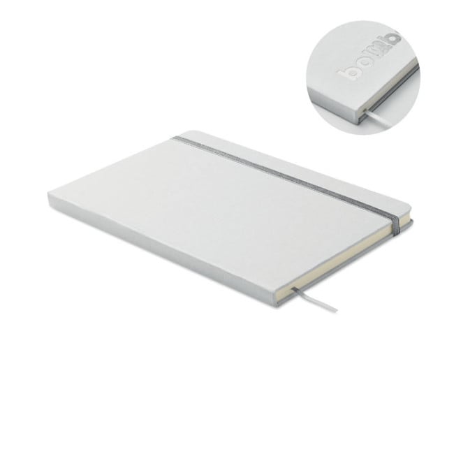 Carnet A5 à couleur révélée Route White 
