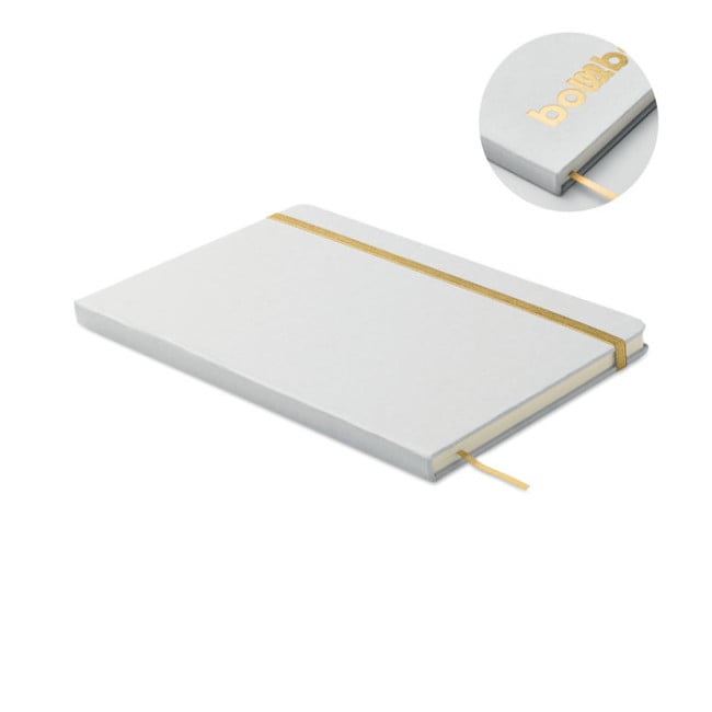 Carnet A5 à couleur révélée Route White 