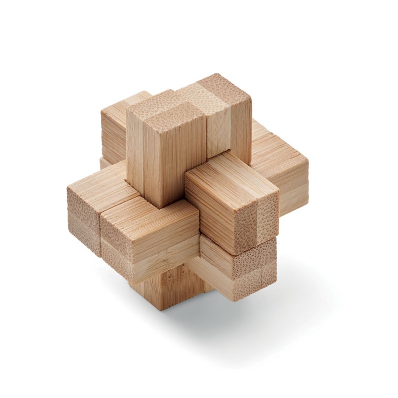 Casse-tête puzzle en bambou Squarenats 