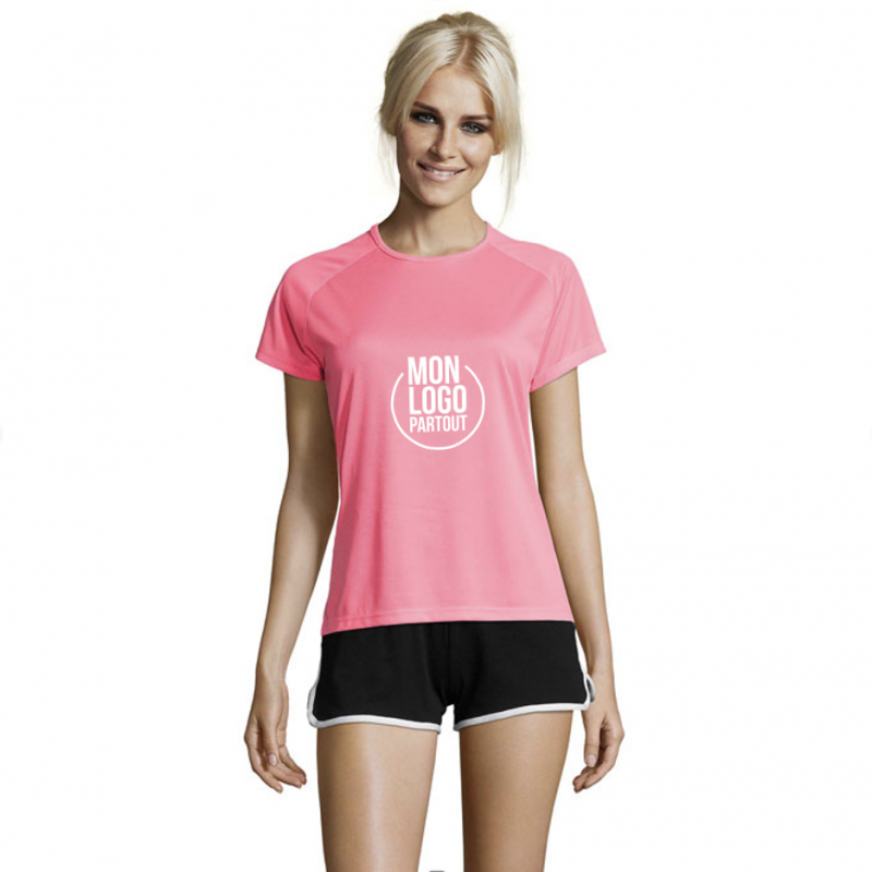 T-shirt running femme Sporty