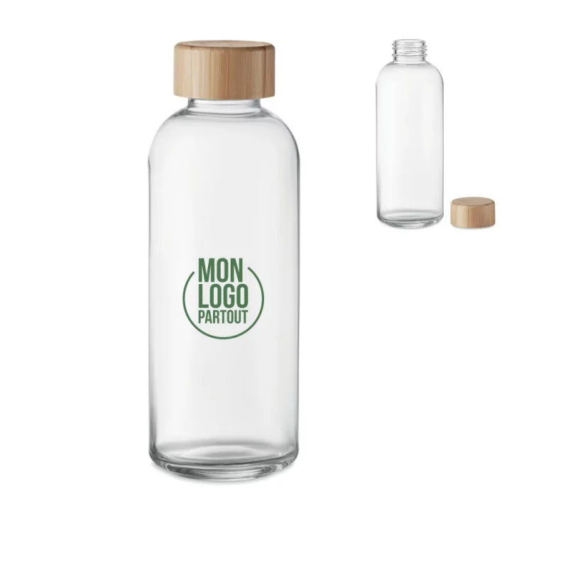 Bouteille en verre avec...