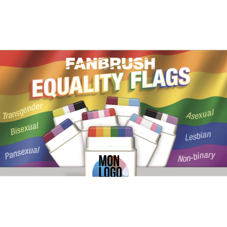 Stick de maquillage Rainbow FANBRUSH™ 