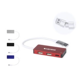 Hub USB en aluminium...