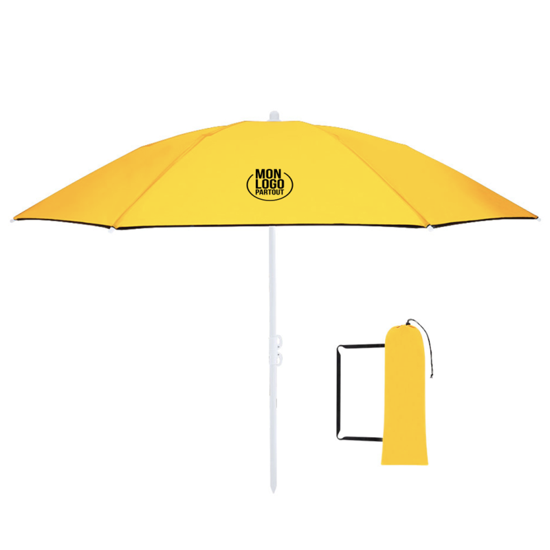 Parasol publicitaire pliable Misarya 