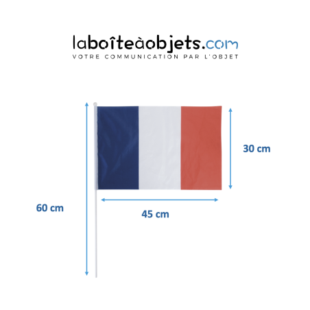 Drapeau France personnalisable 