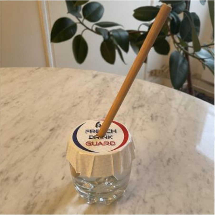 Protection verre anti-drogue personnalisée - 5