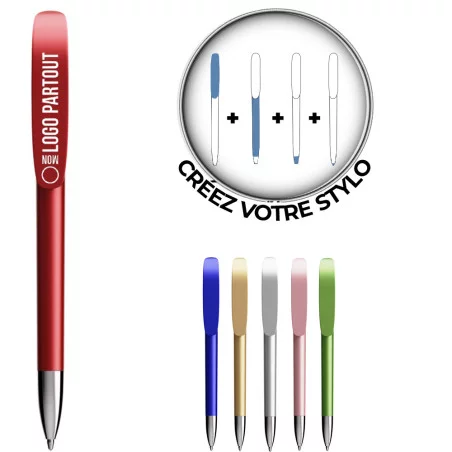 Stylo BIC ® Super Clip Advance Glacé 