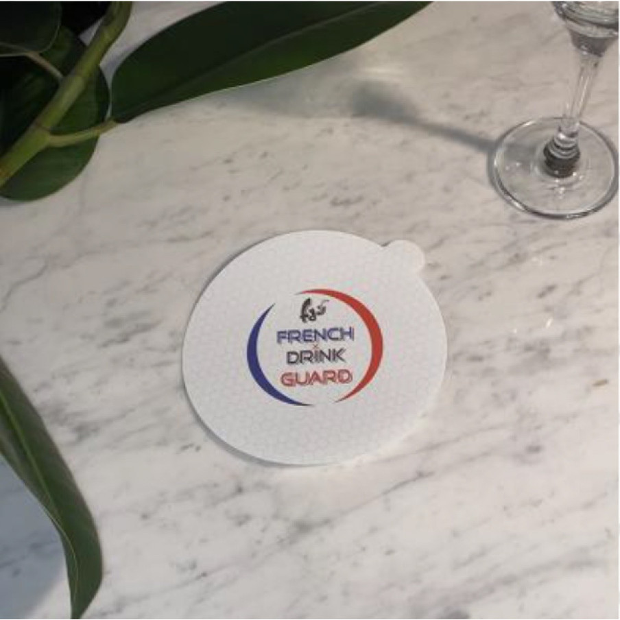 Protection verre anti-drogue personnalisée - 2