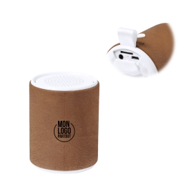 Enceinte en cuir recyclé Sotep