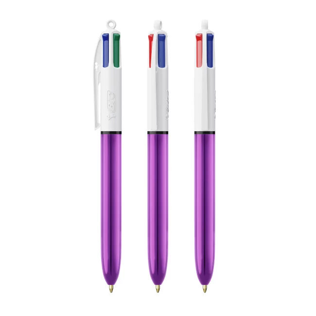 Stylo BIC ® 4 Couleurs Shine