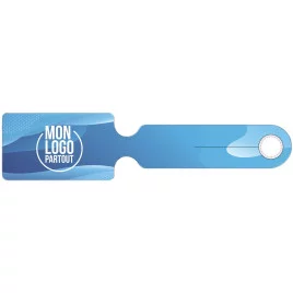 Etique à bagage Pvc - couv