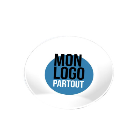 Assiette plate incassable personnalisée 