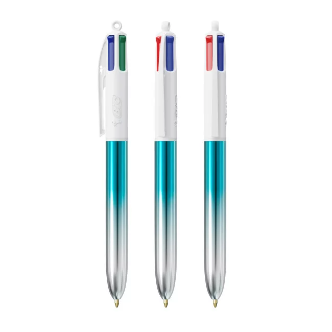 Stylo BIC ® 4 Couleurs Bicolor Lanyard 