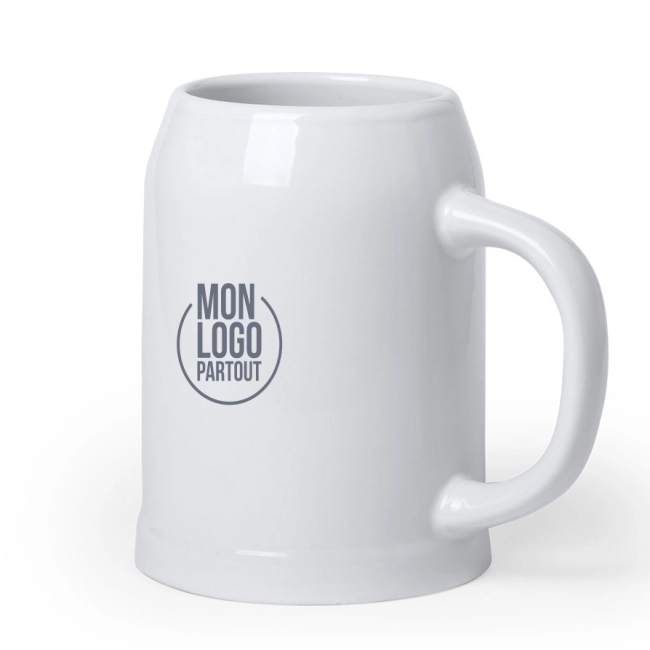 Mug a bière personnalisable 700 ml