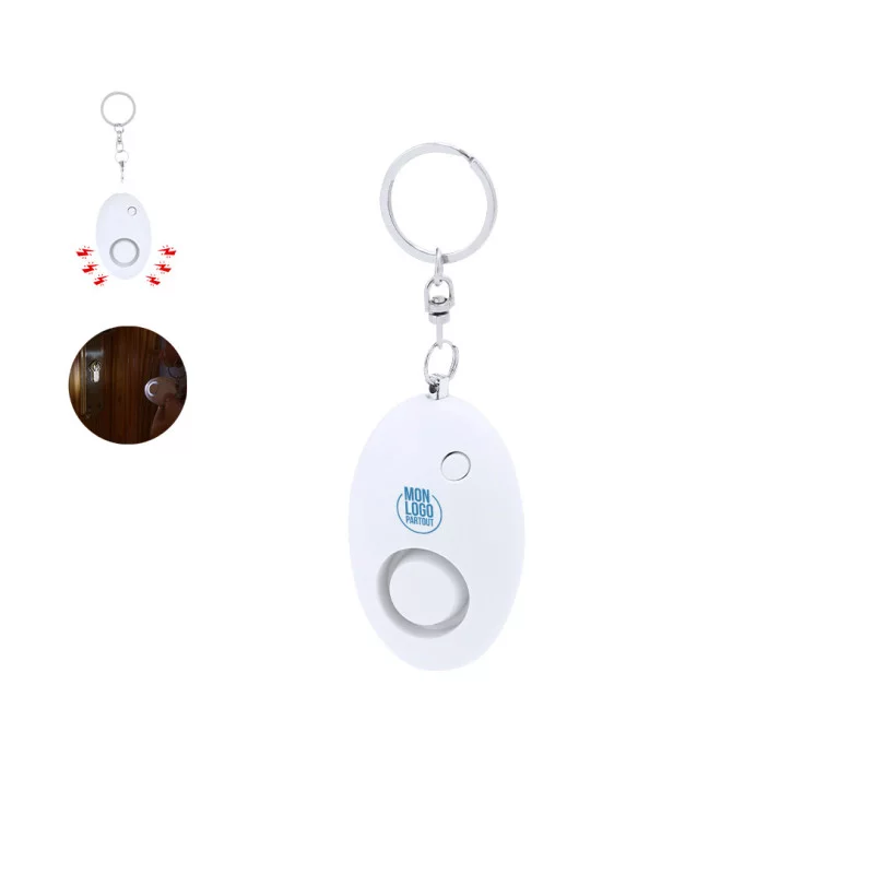 Porte-clés alarme personnalisé Lyra 