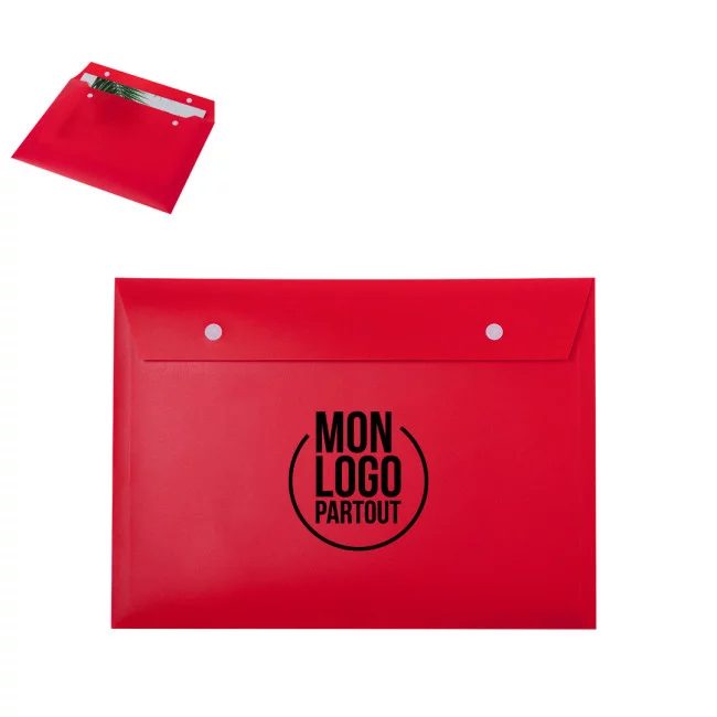 Porte-document personnalisé PP recyclé Gynster 
