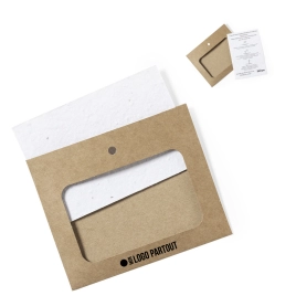 Badge en carton recyclé Binem