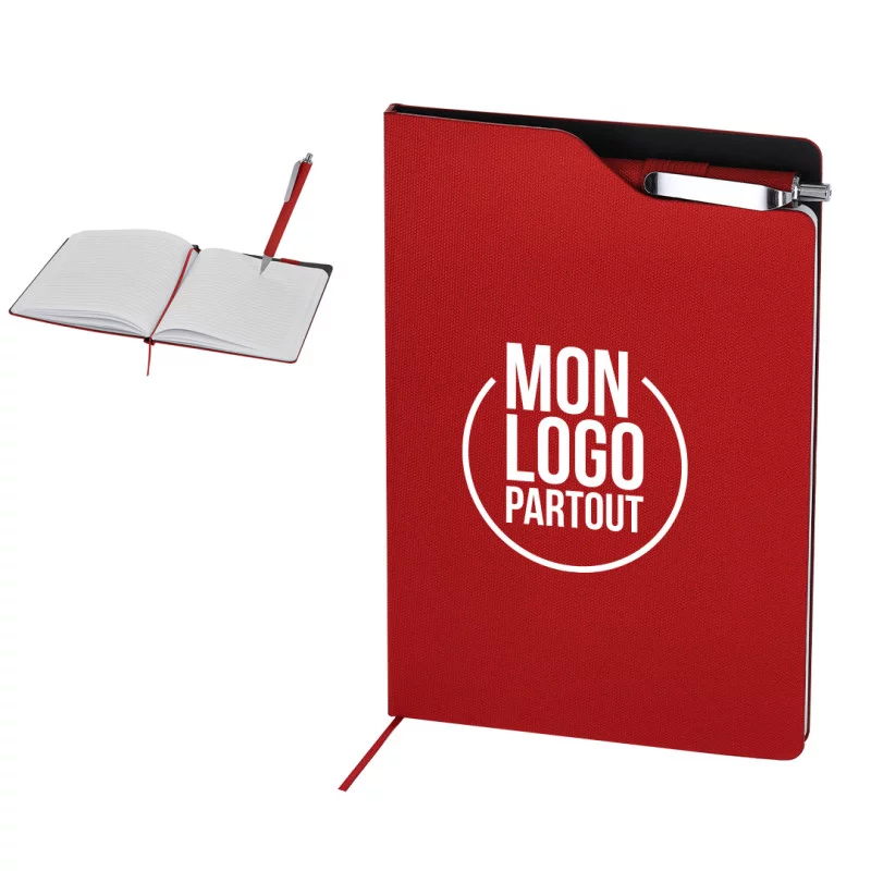 Carnet personnalisable RPET Nuron 