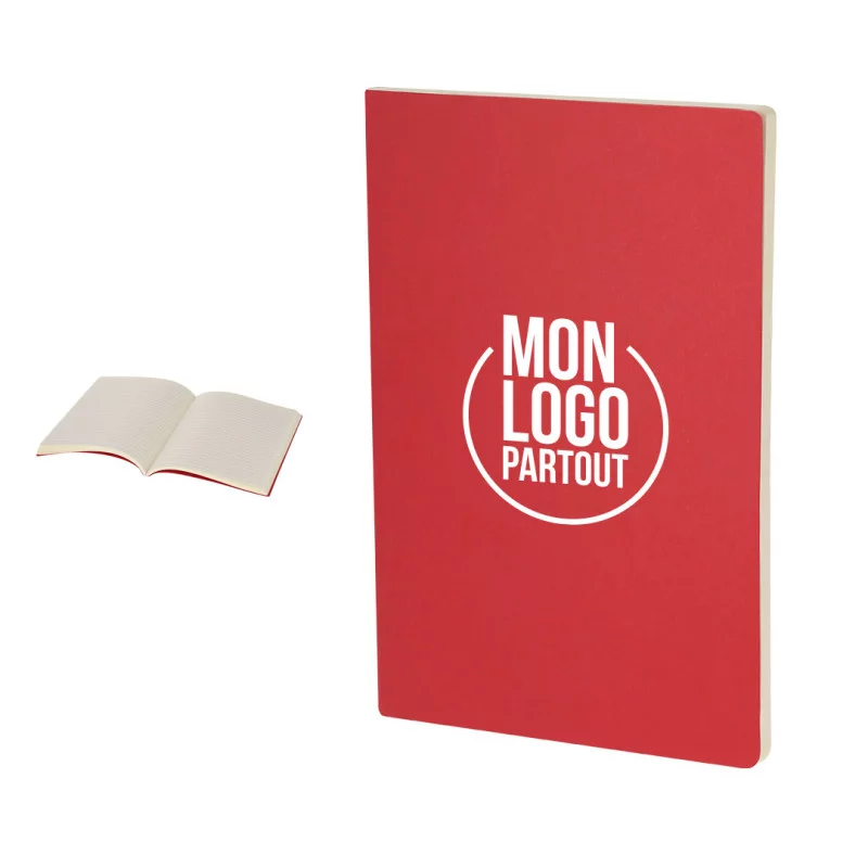 Carnet personnalisable en carton recyclé Qeton 