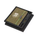 Coffret carnet et stylo personnalisés Malcon 