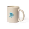 Mug en céramique mat Malik 370 ml 