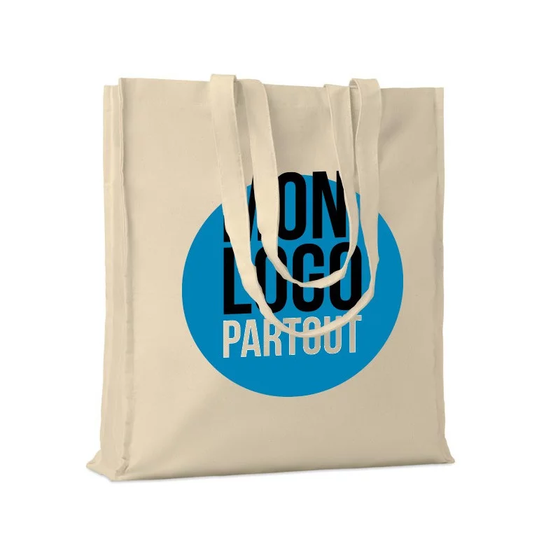 Sac shopping avec soufflet...