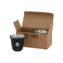 Set de 2 tasses personnalisées Kodet 80 ml 