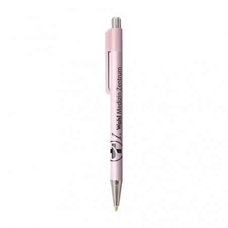 Stylo publicitaire personnalisable Astaire Chrome Stylo publicitaire personnalisable Astaire Chrome - Rose 2050