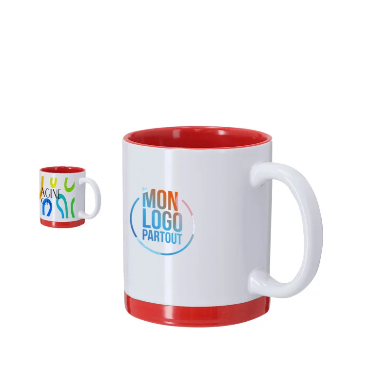 Mug publicitaire céramique Rayar 350 ml 