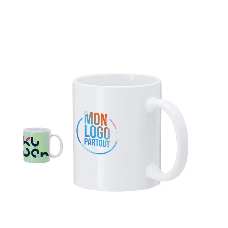 Mug personnalisé céramique Werdan 350 ml 