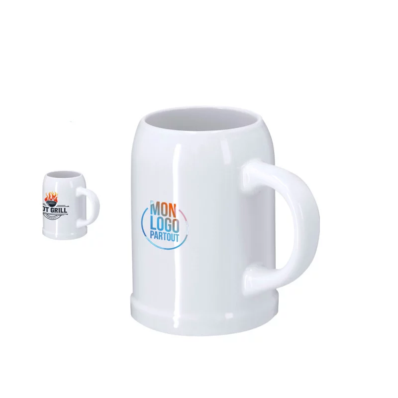 Chope à bière personnalisée Reggio 500 ml 