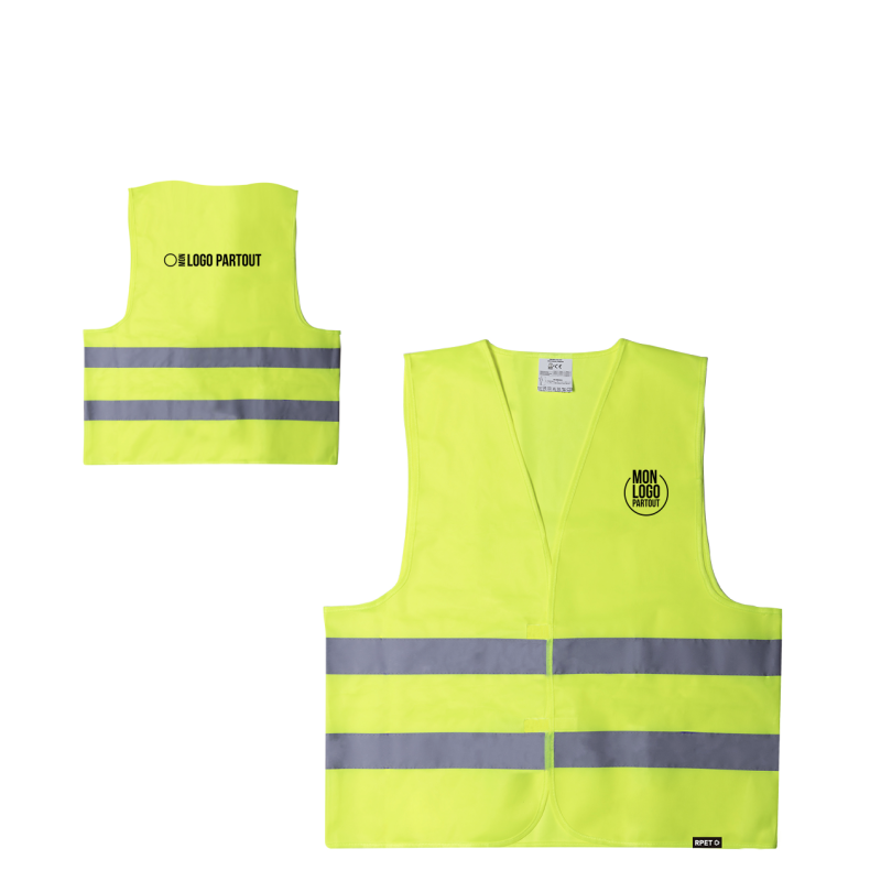 Gilet réfléchissant personnalisé Safrox 