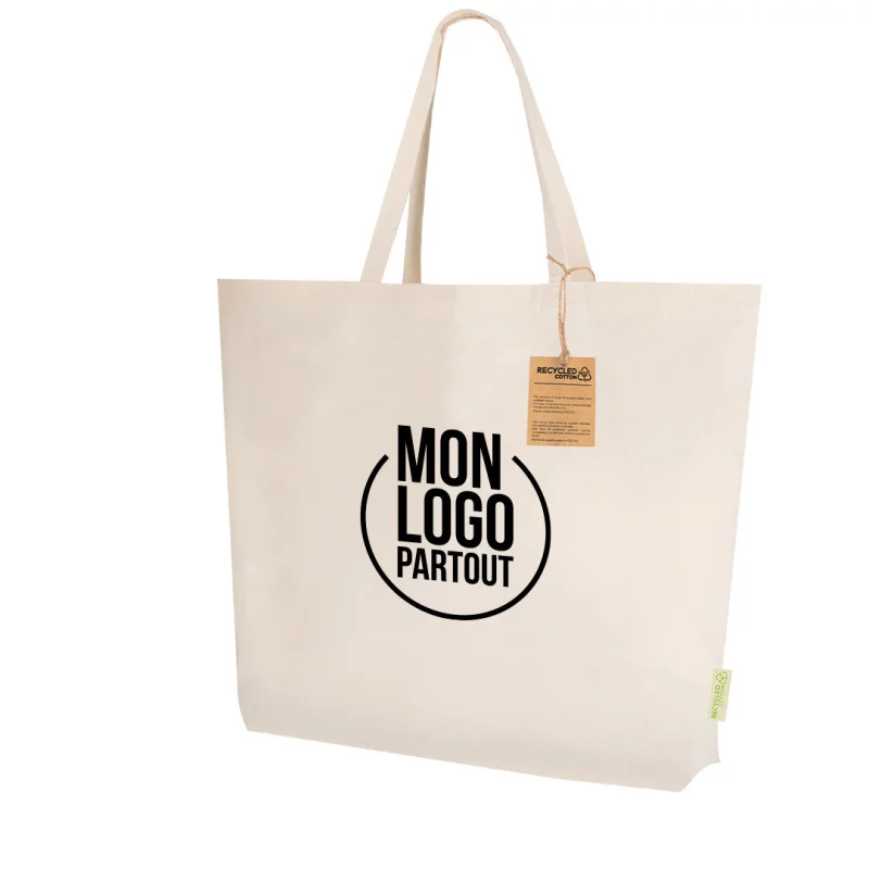 Sac personnalisé coton recyclé Todar 