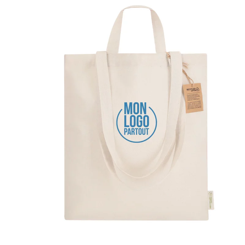 Tote bag personnalisé doubles anses Drulik 