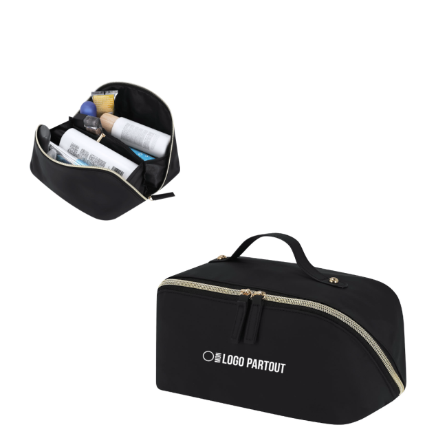 Trousse de toilette personnalisée en PU Brinix 