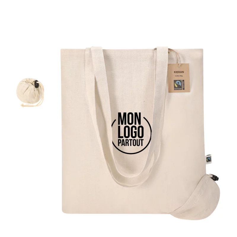 Tote bag pliable Fairtrade Kieran 