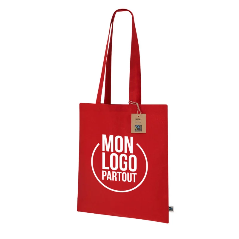 Tote bag personnalisé Fairtrade Jamal 