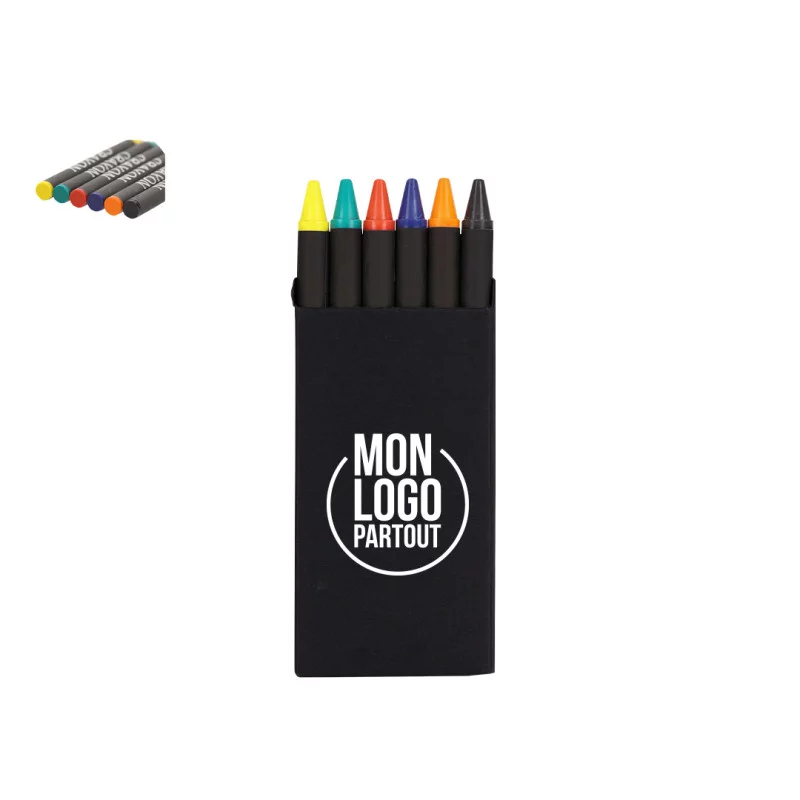 Boîte de crayons de couleur personnalisée Veseli 
