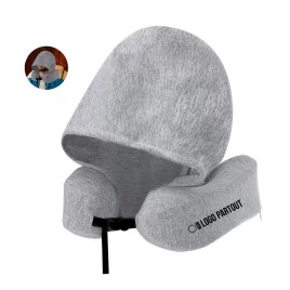 Coussin de voyage à capuche...