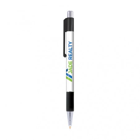 Stylo personnalisable Astaire grip chrome Stylo personnalisable Astaire grip chrome - Noir
