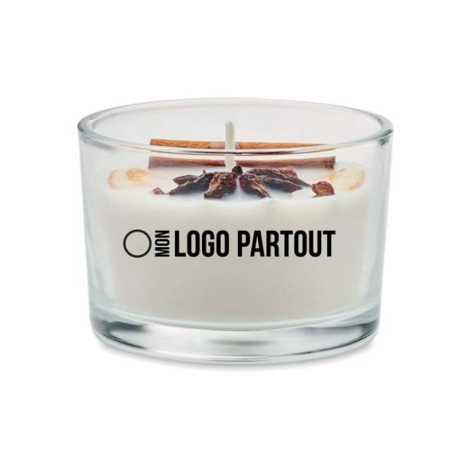 Bougie parfumée personnalisée Citrus