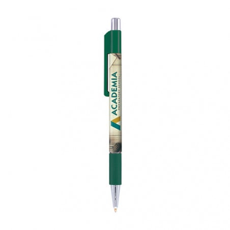 Stylo personnalisable Astaire grip chrome Stylo personnalisable Astaire grip chrome - Vert 341