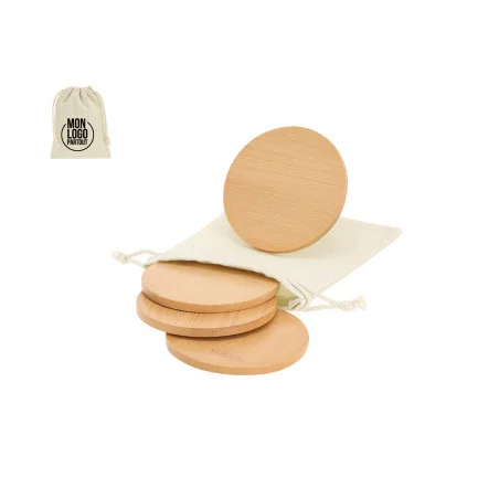 Set de sous-verres personnalisés Elmor 