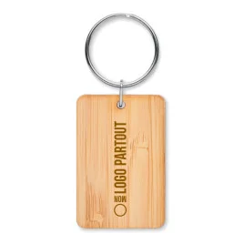 Porte-clés rectangulaire en...
