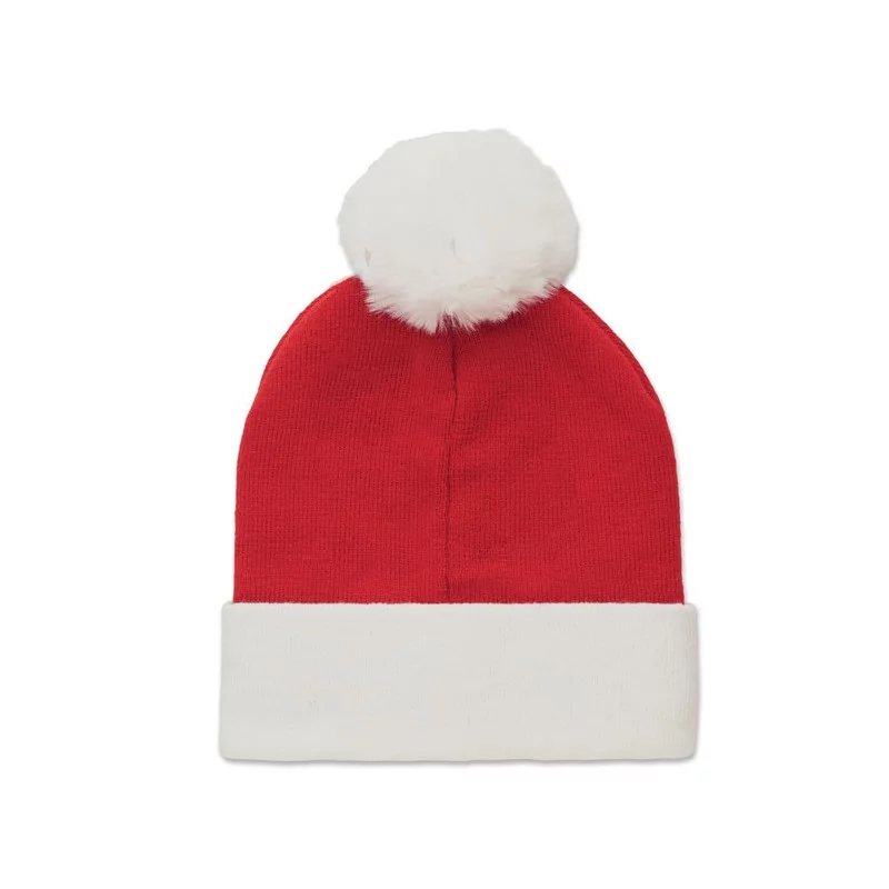 Bonnet de Noël tricoté avec...