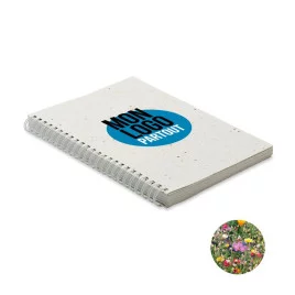 Carnet A5 à spirale Seed Ring