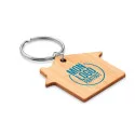Porte-clés maison en bambou Houseboo 