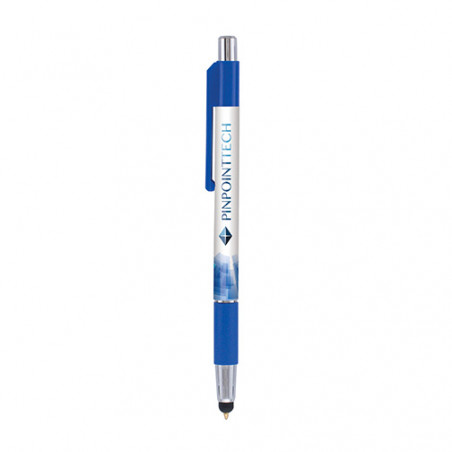 Stylo personnalisable Astaire grip stylet Stylo personnalisable Astaire grip stylet - Bleu 2728