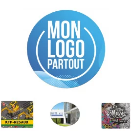 Tapis de souris personnalisé PVC - couv